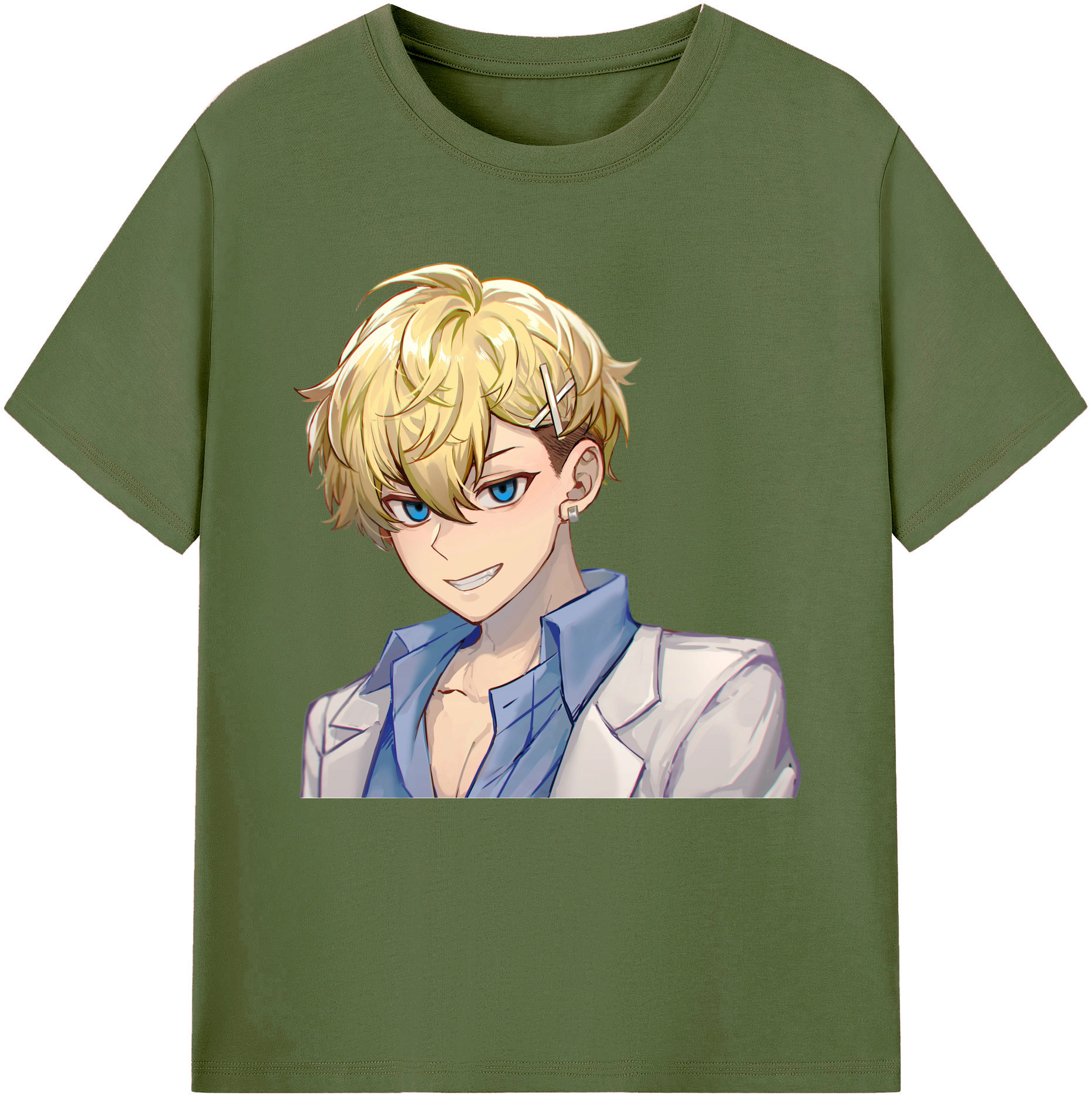 （画像用） 東京リベンジャーズ Tokyo Revengers 綿100％半袖Tシャツ（フロントプリント）